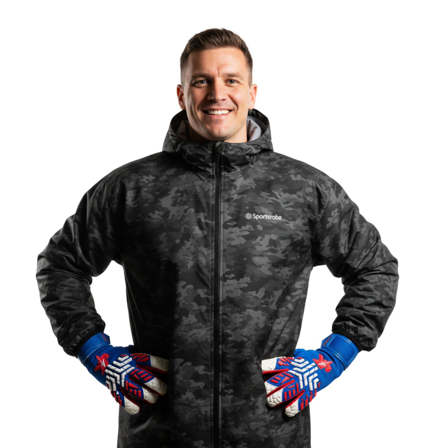 The SportsRobe - Adult Grey Camo