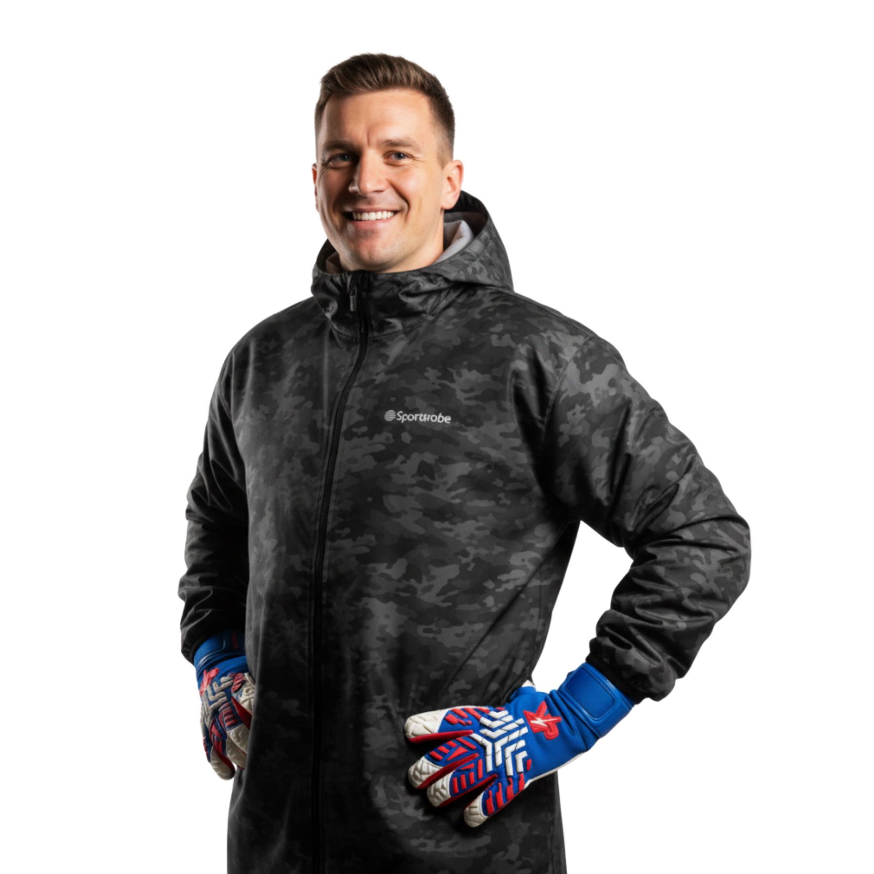 The SportsRobe - Adult Grey Camo